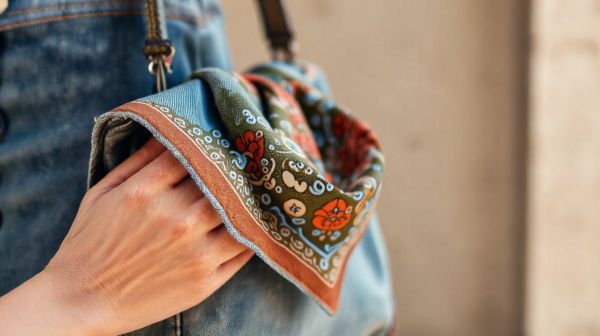 Créer des styles uniques pour votre sac avec un bandana